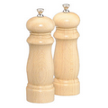 6" Salem Natural Pepper/Salt Mill Set